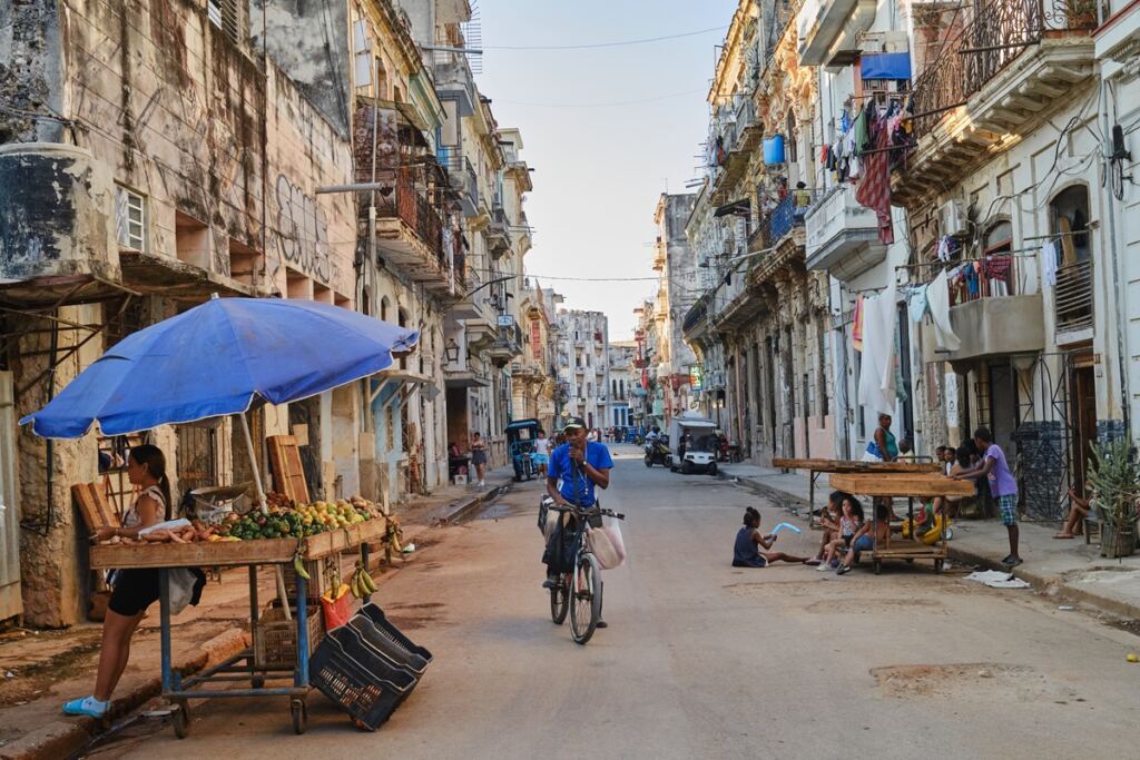 En la foto, una imagen de Cuba