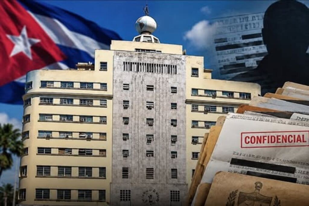 En la foto, sede de la Logia Masónica cubana