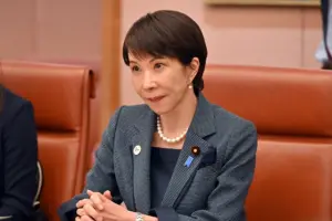 En la foto, la primera ministra de Japón, Sanae Takaichi, durante un evento, en Canberra (Australia)