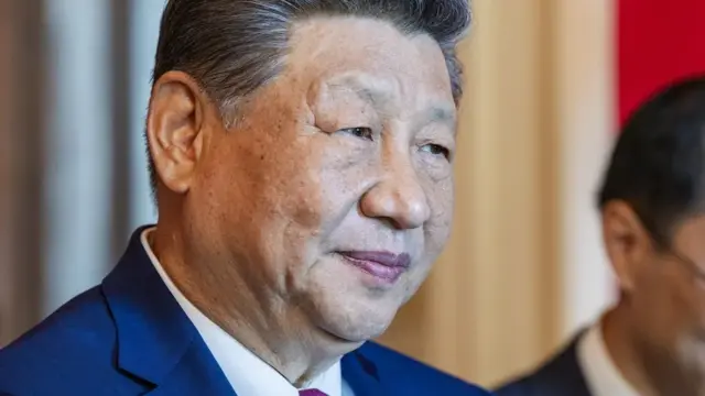 En la foto, el presidente de China, Xi Jinping