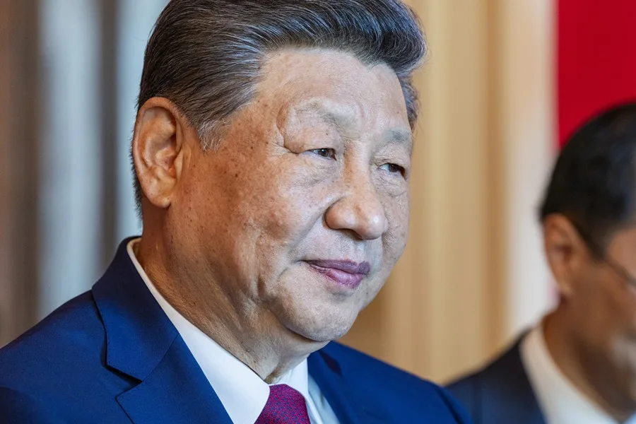 En la foto, el presidente de China, Xi Jinping