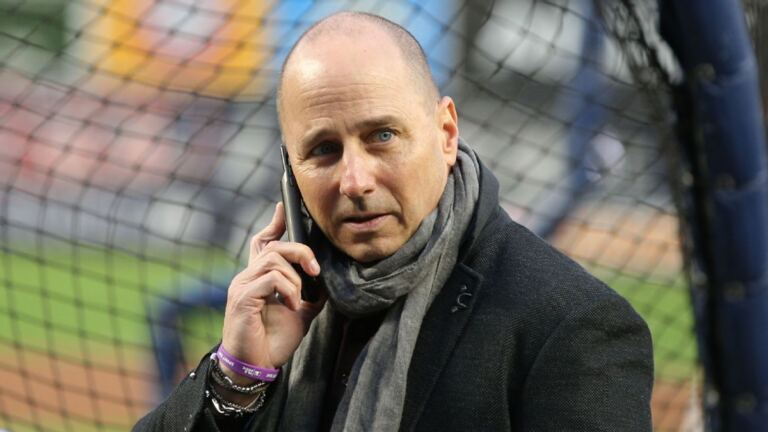 En la foto, Brian Cashman
