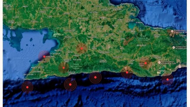 Catorce sismos en 24 horas: el oriente cubano vuelve a temblar 1 En la foto, sismos en el oriente de Cuba
