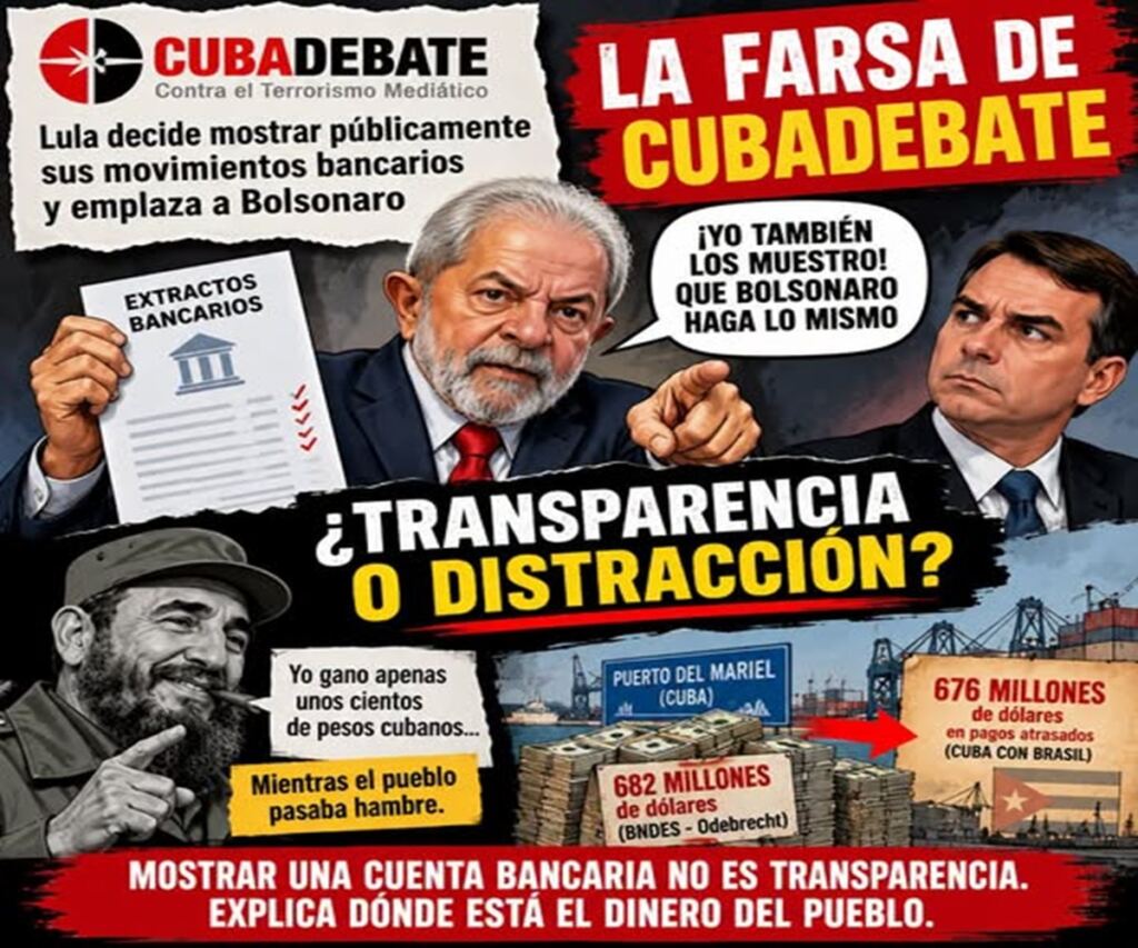 Lula, Fidel Castro y la farsa de las cuentas bancarias