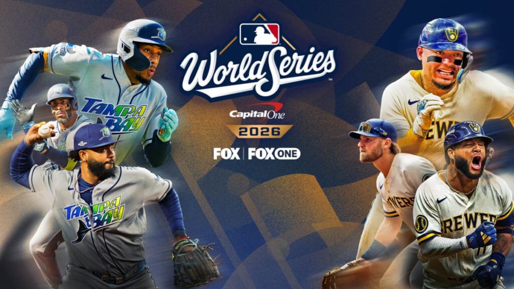 Brewers y Rays coronarán un campeón por primera vez, y protagonizarán la primera Serie Mundial íntegramente en estadios cubiertos 2 En la foto, anuncio para tv de la Serie Mundial 2026