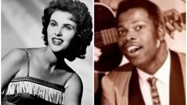 En la foto, Wanda Jackson y Big Al Downing