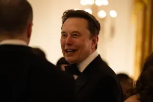 En la foto, el CEO de Tesla y SpaceX, Elon Musk
