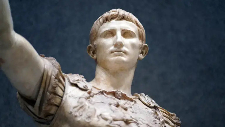 En la foto, Octavio Augusto, el primer emperador