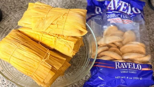 En la foto, Tamales hechos en West Palm Beach por manos cubanas