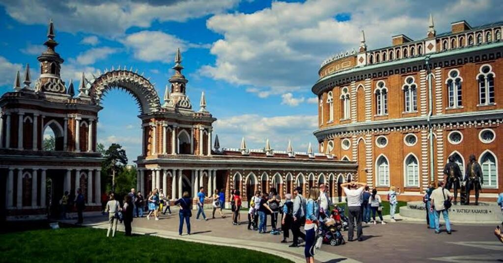 En la foto, Museo-Reserva de Tsaritsyno