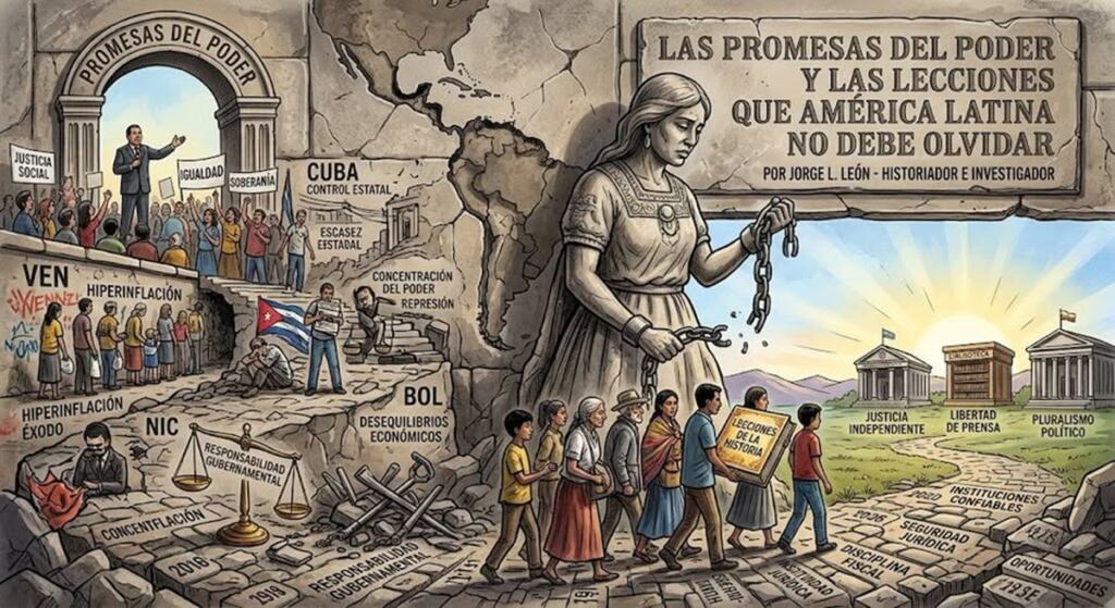 En la foto, una imagen de IA relativa al texto