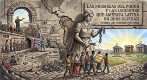 En la foto, una imagen de IA relativa al texto