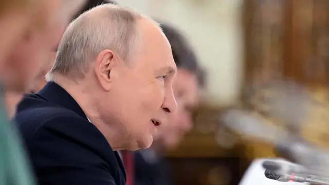 En la foto, El presidente ruso Vladímir Putin