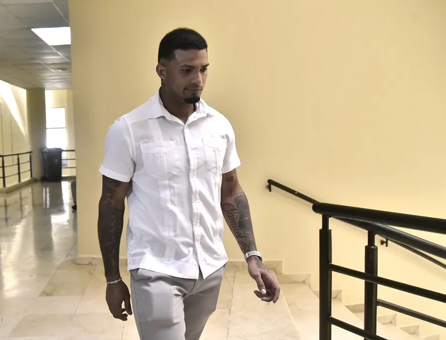 En la foto, El beisbolista dominicano de Grandes Ligas Wander Franco