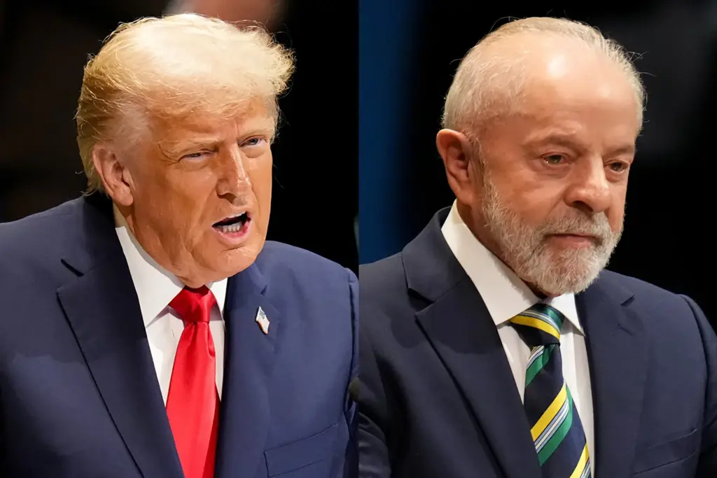 Trump califica de “vergüenza” la elección brasileña y evita reconocer a Lula 4 En la foto, Trump y Lula