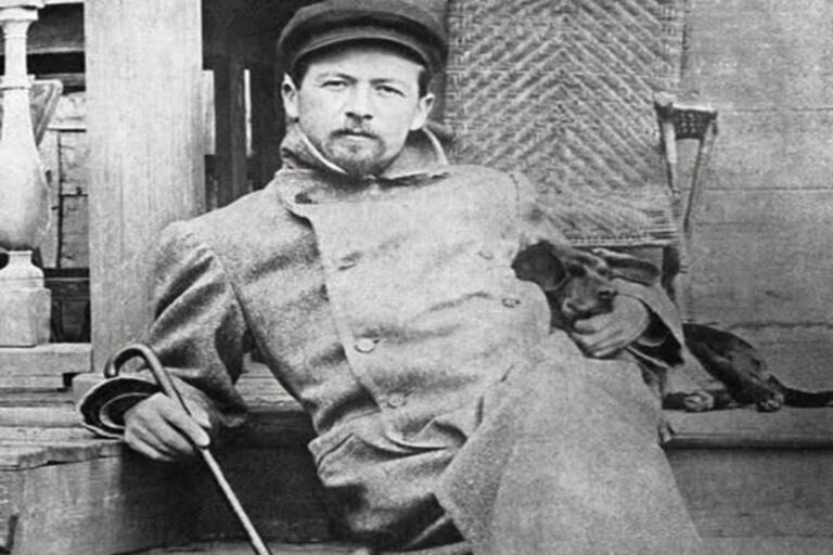 En la foto, Antón Chéjov