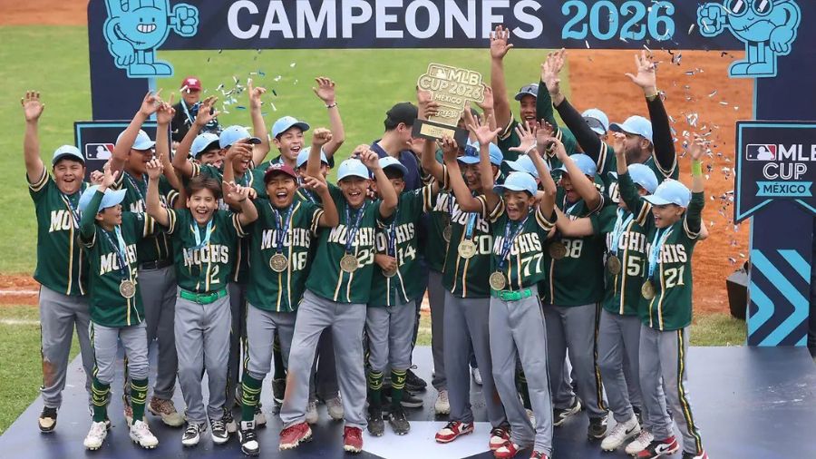 Cinco protagonistas de la Serie del Caribe Kids conquistan también la MLB Cup México 2026