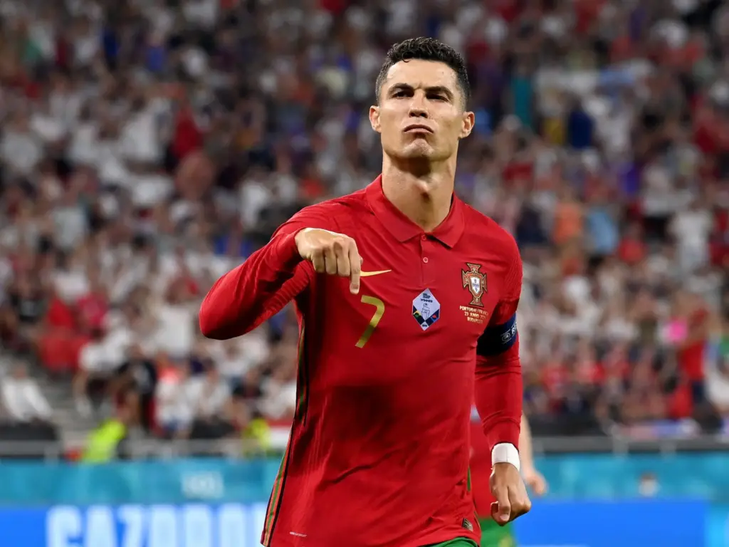 En la foto, Cristiano Ronaldo