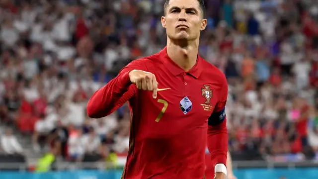 En la foto, Cristiano Ronaldo