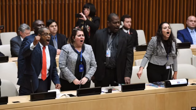 La dictadura cubana se indigna en la ONU
