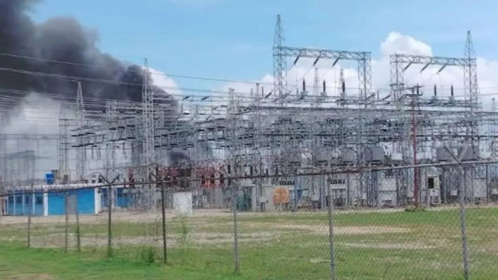 Incendio en subestación eléctrica de Matanzas deja a 3.700 clientes sin servicio