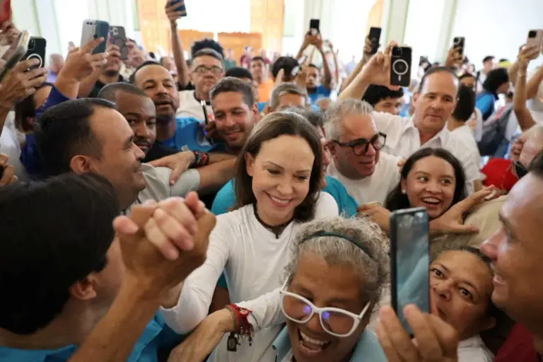 María Corina Machado, líder opositora venezolana y premio Nobel de la Paz