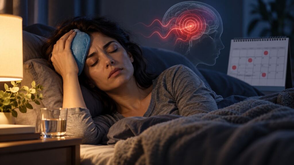 Migraña: síntomas, causas y tratamientos actuales 2 Persona descansando en un ambiente tranquilo para ilustrar la migraña