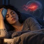 Persona descansando en un ambiente tranquilo para ilustrar la migraña